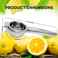 Valtify Stainless Steel Lemon Squeezer - Large